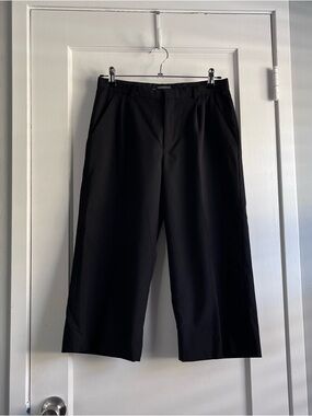 Club Monaco Black Wool Gauchos